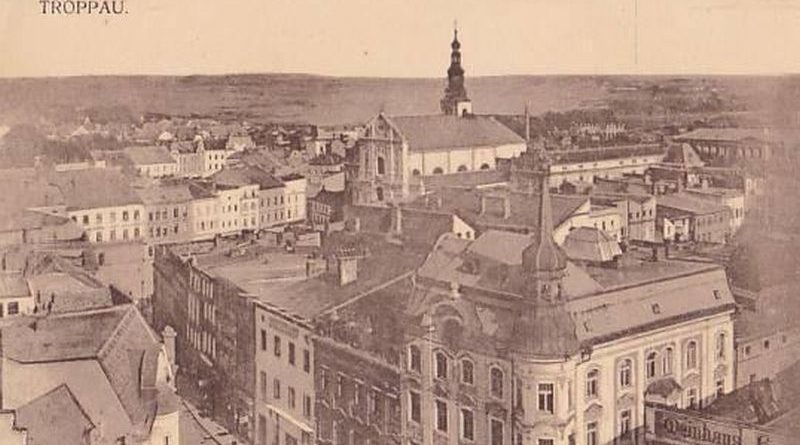 Historická pohlednice Opavy